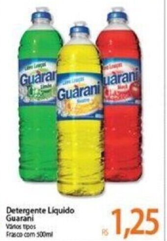 Atacadão Detergente Liquido Guarani 500ml oferta