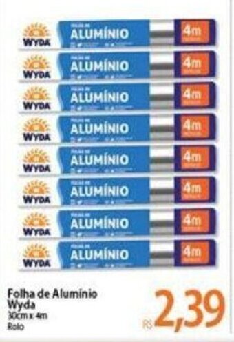 Atacadão Folha de Aluminio Wyda 30cmx4m oferta