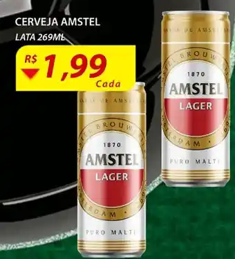 Assaí Atacadista Cerveja Amstel 269ml oferta