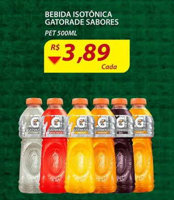 Assaí Atacadista Bebida Isotonica Gatorade Sabores 500ml oferta