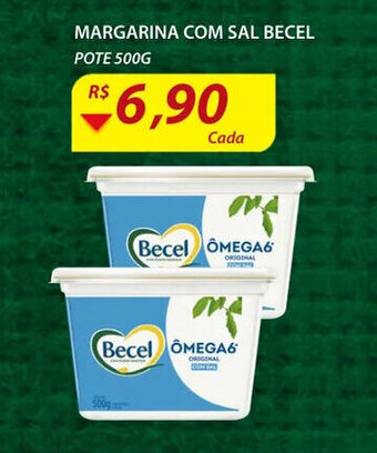 Assaí Atacadista Margarina com Sal Becel 500g oferta