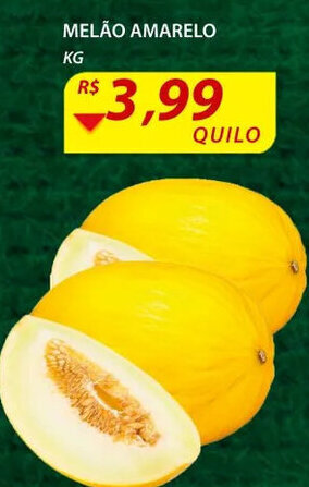 Assaí Atacadista Melao Amarelo 1kg oferta