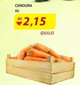 Assaí Atacadista Cenoura 1kg oferta