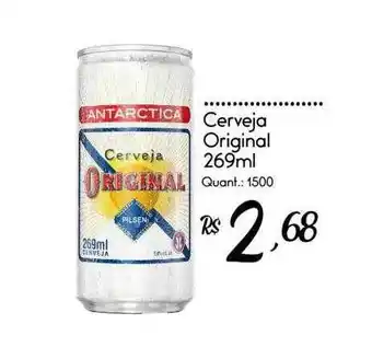 Giassi Supermercados Cerveja original oferta