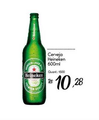 Giassi Supermercados Cerveja heineken oferta