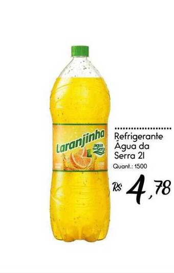 Giassi Supermercados Refrigerante água da serra oferta