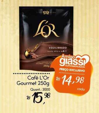 Giassi Supermercados Café l'or gourmet oferta
