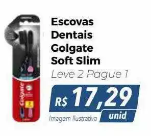 Hiper Moreira Escovas dentais colgate soft slim leve 2 pague 1 oferta