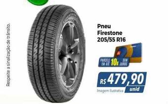 Hiper Moreira Pneu firestone 205 55 r16 oferta