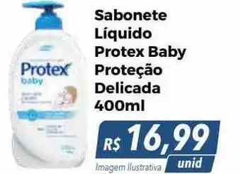 Hiper Moreira Sabonete líquido protex baby proteção delicada oferta