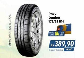 Hiper Moreira Pneu dunlop 175-65 r14 oferta