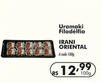 Uramaki filadélfia irani oriental