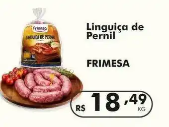 Irani Supermercados Linguiça de pernil frimesa oferta