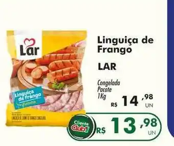Irani Supermercados Linguiça de frango lar oferta