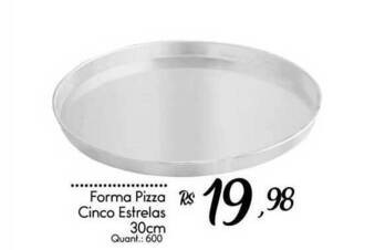 Forma Pizza Cinco Estrelas