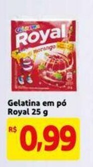 Gelatina em po Royal 25g