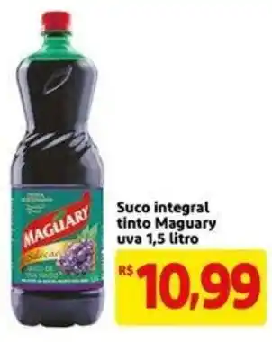 Suco Integral tinto Maguary uva 1.5L