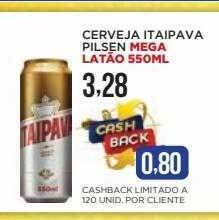 Apoio Mineiro Cerveja itaipava pilsen mega latão oferta