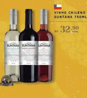 Empório Bahamas Vinho chileno suntana oferta