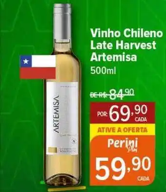 Perini Vinho chileno late harvest artemisa oferta