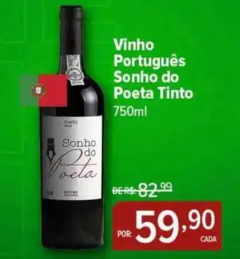 Perini Vinho português sonho do poeta tinto oferta