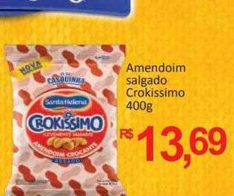 Supermercados Savegnago Amendoim salgado crokissimo oferta