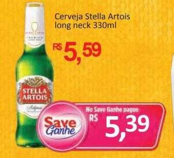 Supermercados Savegnago Cerveja stella artois long neck oferta