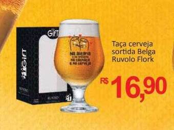 Supermercados Savegnago Taça cerveja sortida belga ruvolo flork oferta