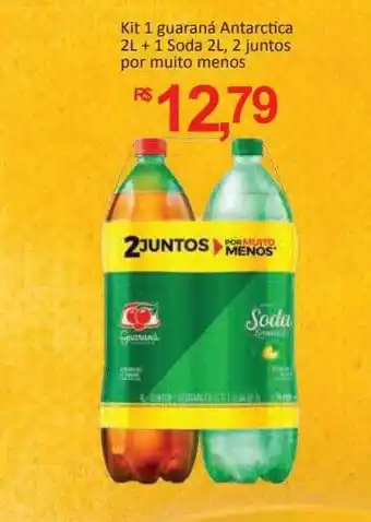 Supermercados Savegnago Kit 1 guaraná antarctica, 2 juntos por muito menos oferta