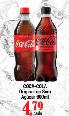 Supermercados Unidos Coca-cola original ou sem açúcar oferta