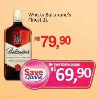 Supermercados Savegnago Whisky ballantine's finest oferta