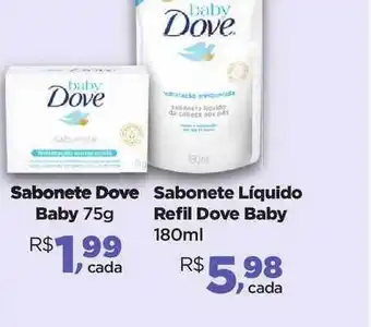 Farmácias Nissei Sabonete Dove Baby 75g oferta
