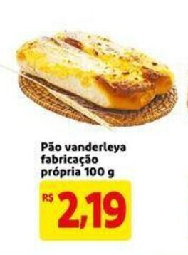 Mercado Extra Pao vanderleya fabricacao propria 100g oferta