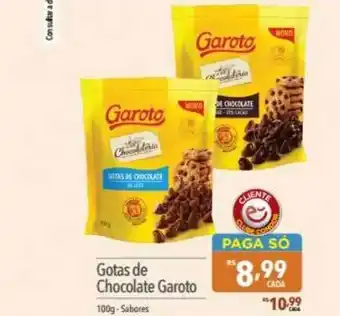 Supermercados Condor Goatas De Chocolate Garoto Sabores 100g oferta