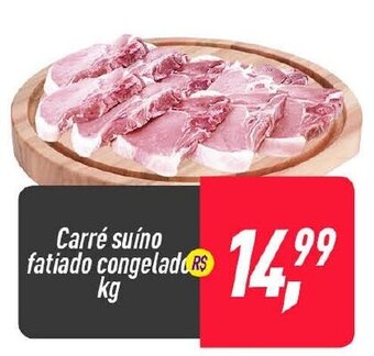 Frangolândia Carre suino fatiado congelado 1kg oferta