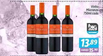Supermercados Big Compra Vinho mioranza cada oferta