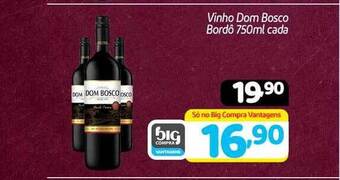 Vinho dom bosco bordô cada