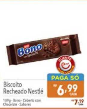Supermercados Condor Biscoito recheado nestlé oferta