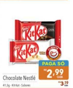 Supermercados Condor Chocolate nestlé oferta