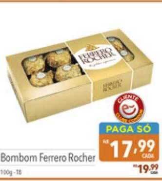 Supermercados Condor Bombom ferrero rocher oferta