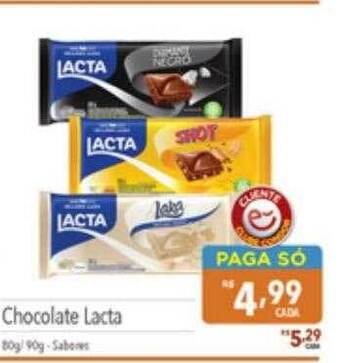 Supermercados Condor Chocolate lacta oferta