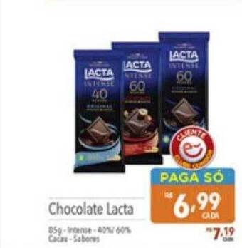 Supermercados Condor Chocolate lacta oferta