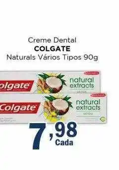 Supermercados Mundial Creme dental colgate naturals vários tipos oferta