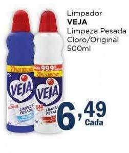 Supermercados Mundial Limpador veja limpeza pesada cloro-original oferta