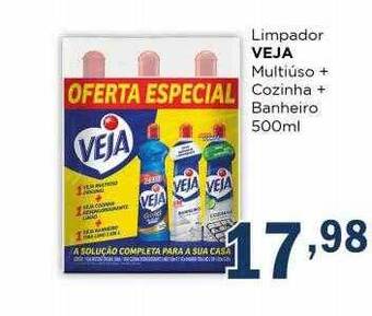 Supermercados Mundial Limpador veja multiúso + cozinha + banheiro oferta