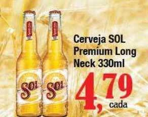 Supermercados Unidos Cerveja sol premium long neck oferta