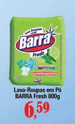 Supermercados Unidos Lava-roupas em pó barra fresh oferta