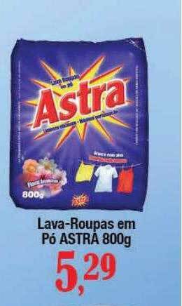Supermercados Unidos Lava-roupas em pó astra oferta