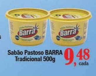 Supermercados Unidos Sabão pastoso barra tradicional oferta
