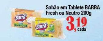 Supermercados Unidos Sabão em tablete barra fresh ou neutro oferta